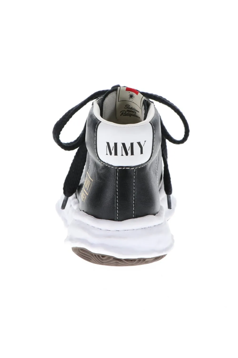 -BLAKEY High- Original STC sole leather Hi-top sneakers Black
