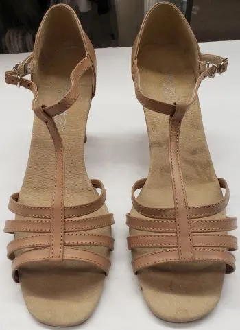 2.5" Franyeli -- Women's Latin Ballroom Sandal -- Tan