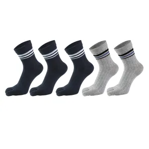 5 Pairs man short five finger socks