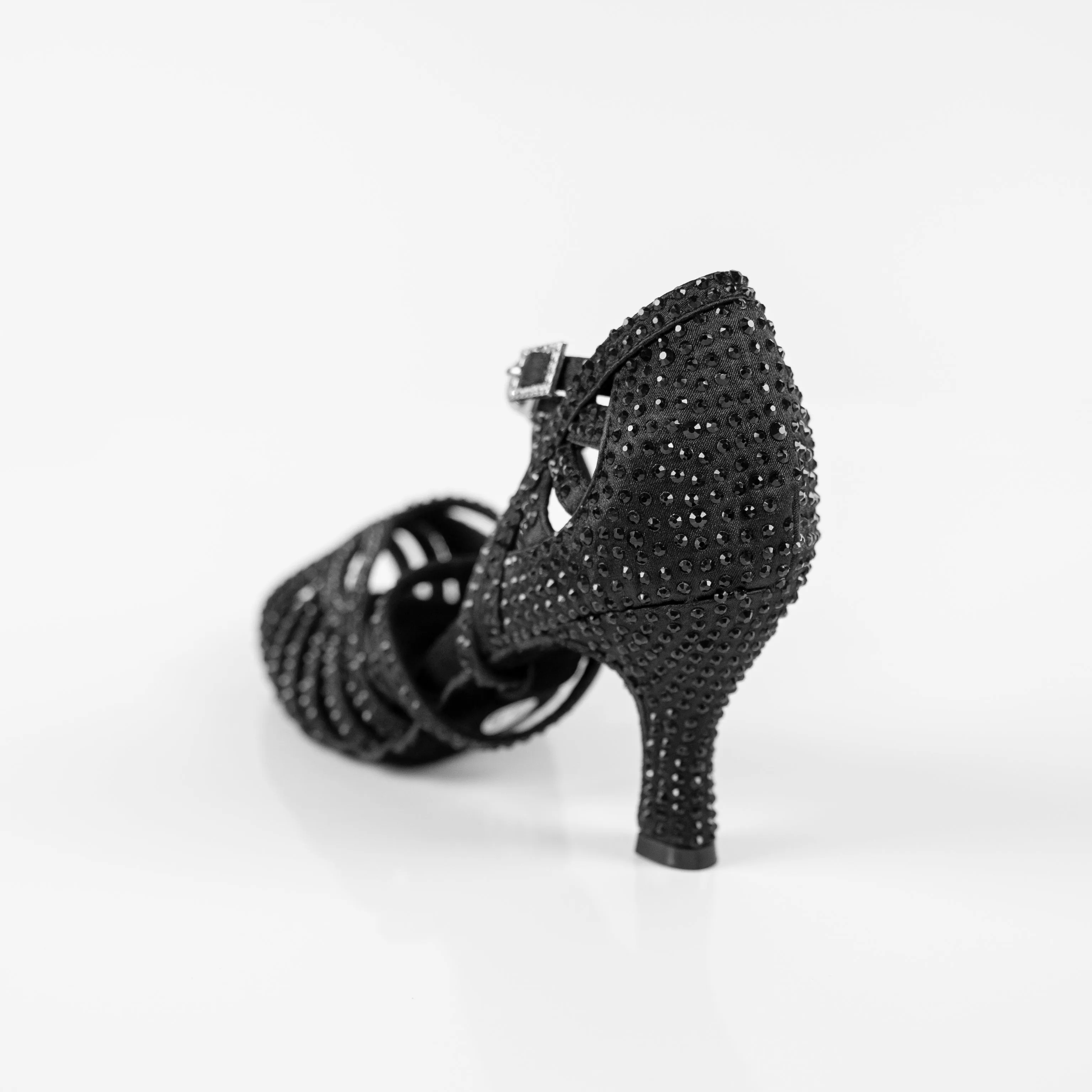 Abelia Black Dance Shoes with Extra Cushioned Padding