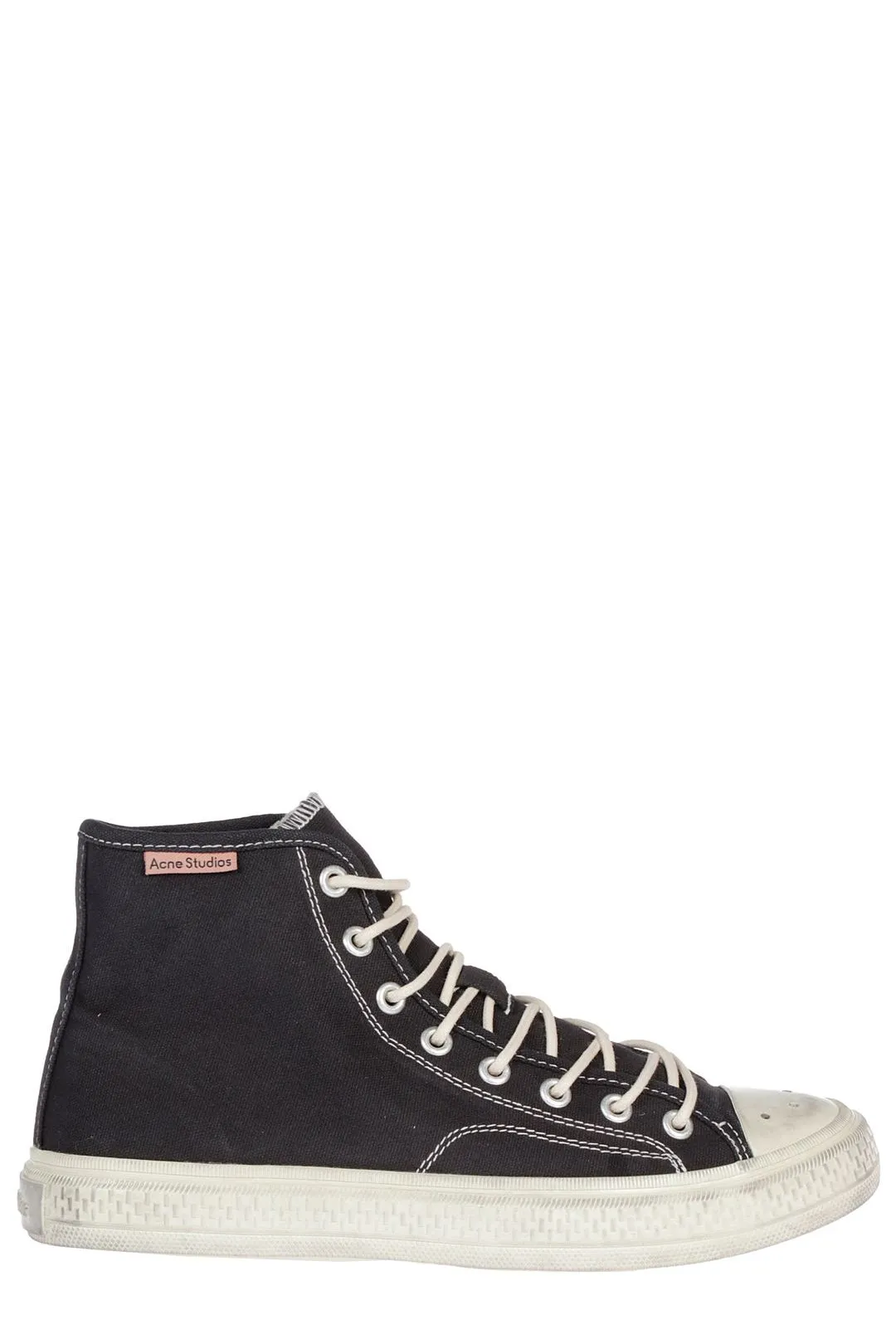 Acne Studios Ballow High Top Tumbled Sneakers