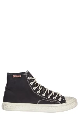 Acne Studios Ballow High Top Tumbled Sneakers