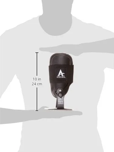 Active Ankle T2 Ankle Brace, Rigid Ankle Stabilizer for Protection & Sprain Support for Volleyball, Cheerleading, Ankle Braces to Wear Over Compression Socks or Sleeves for Stability, Various Sizes