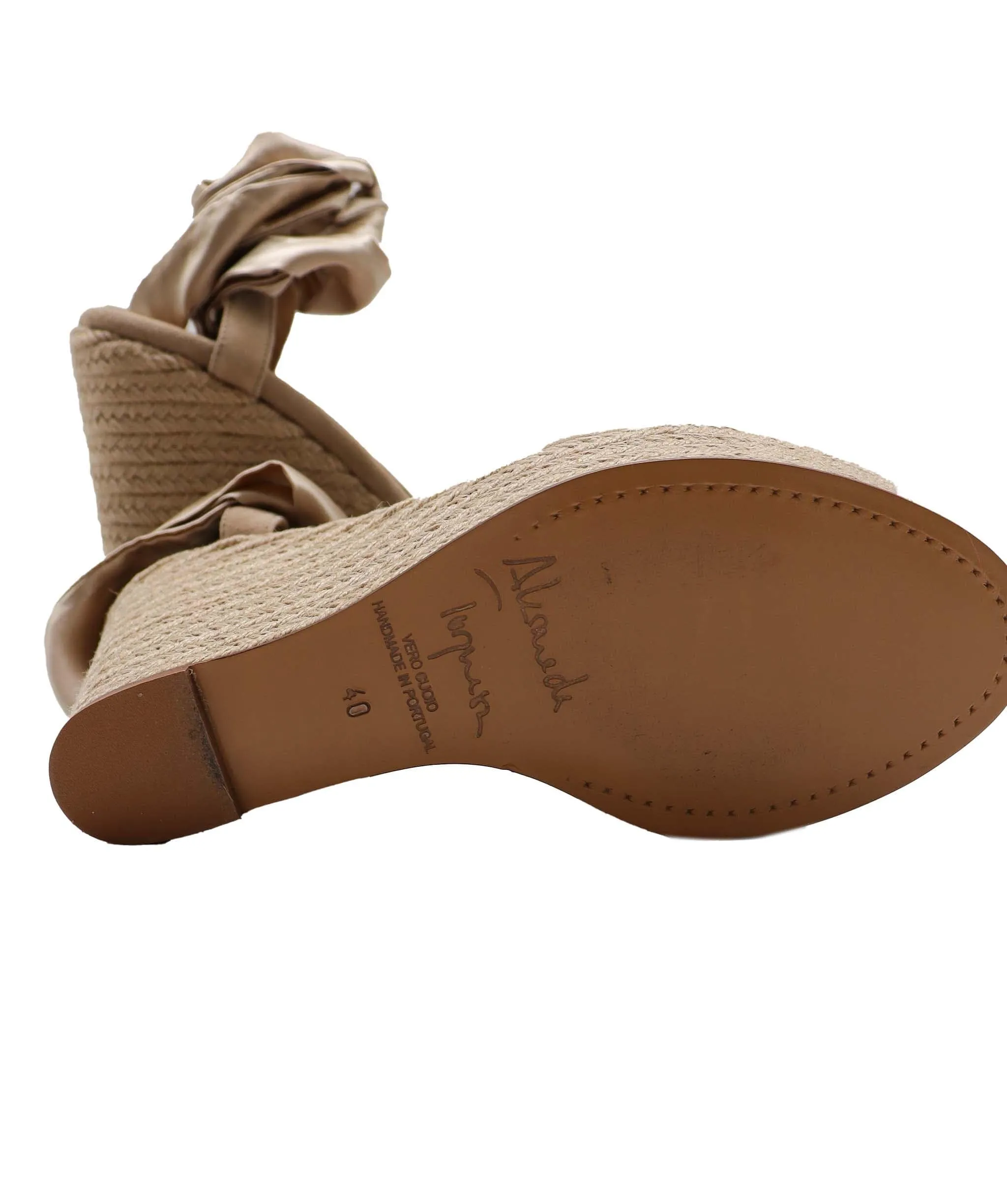 Alamaeda Turquesa Wedges Size 40 RJC4404