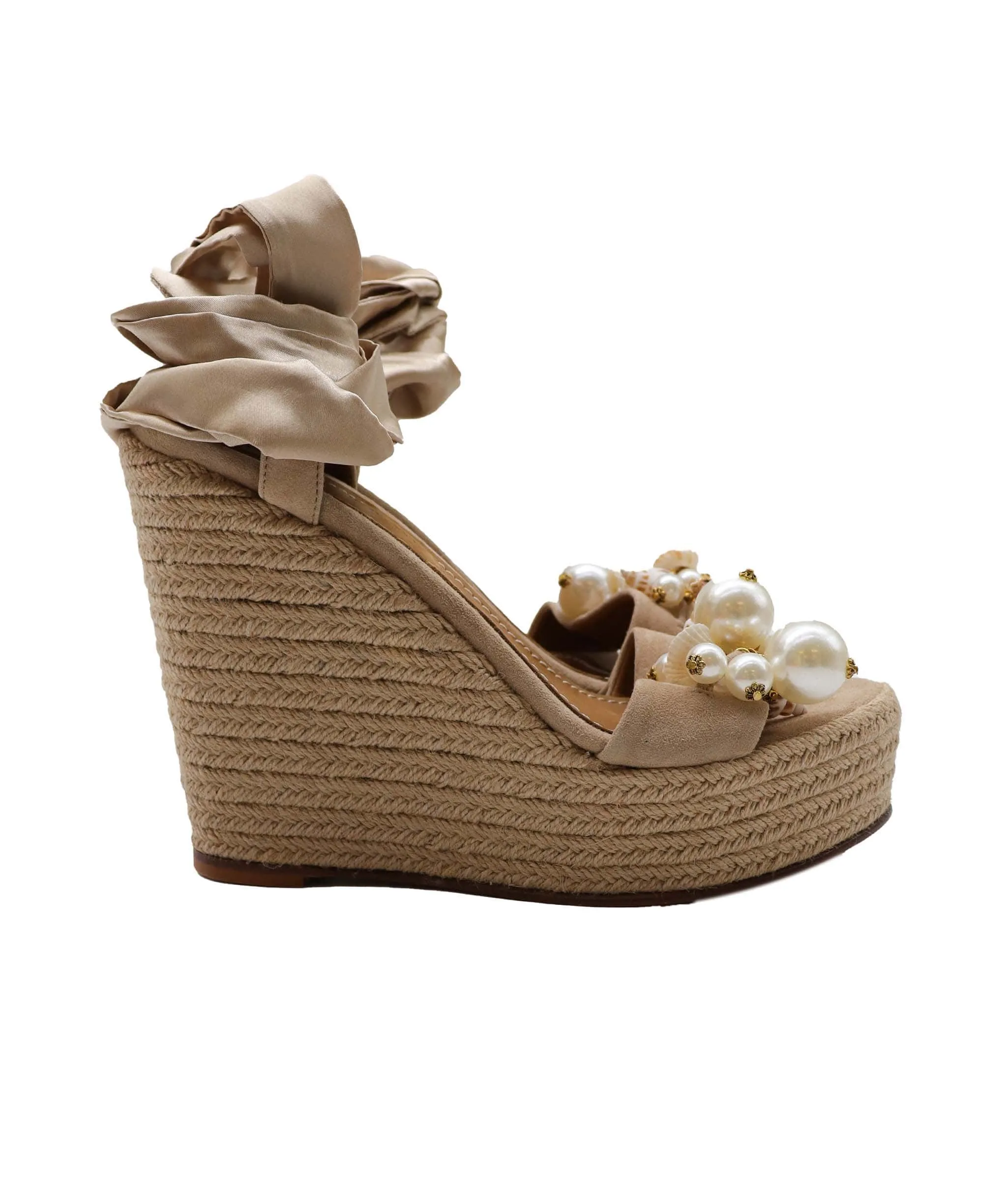 Alamaeda Turquesa Wedges Size 40 RJC4404