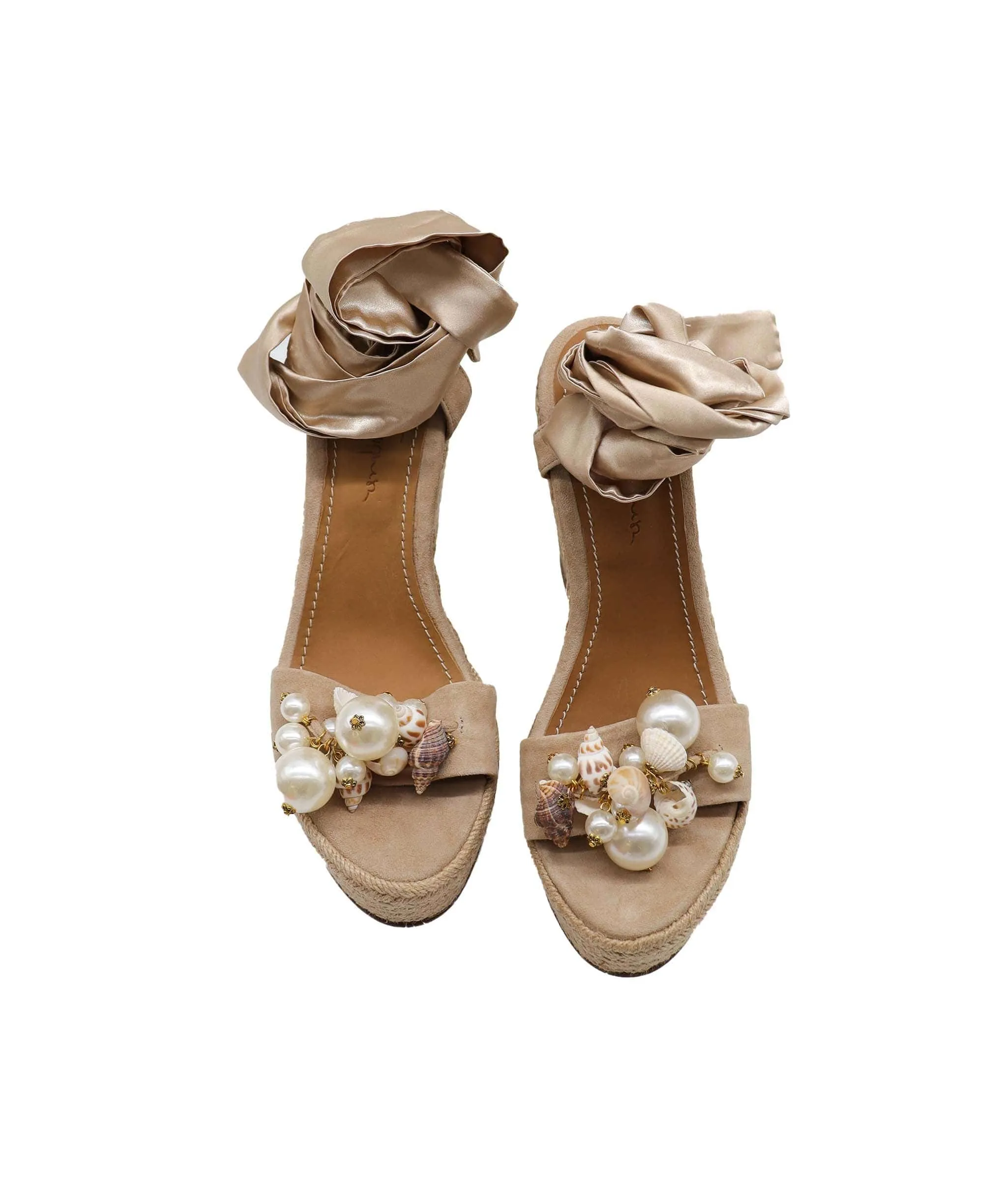 Alamaeda Turquesa Wedges Size 40 RJC4404