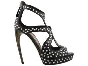Alexander McQueen Studded Stiletto Sandals