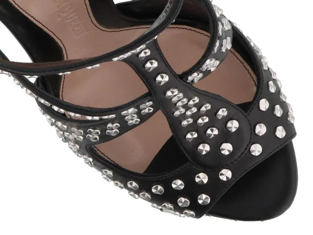 Alexander McQueen Studded Stiletto Sandals