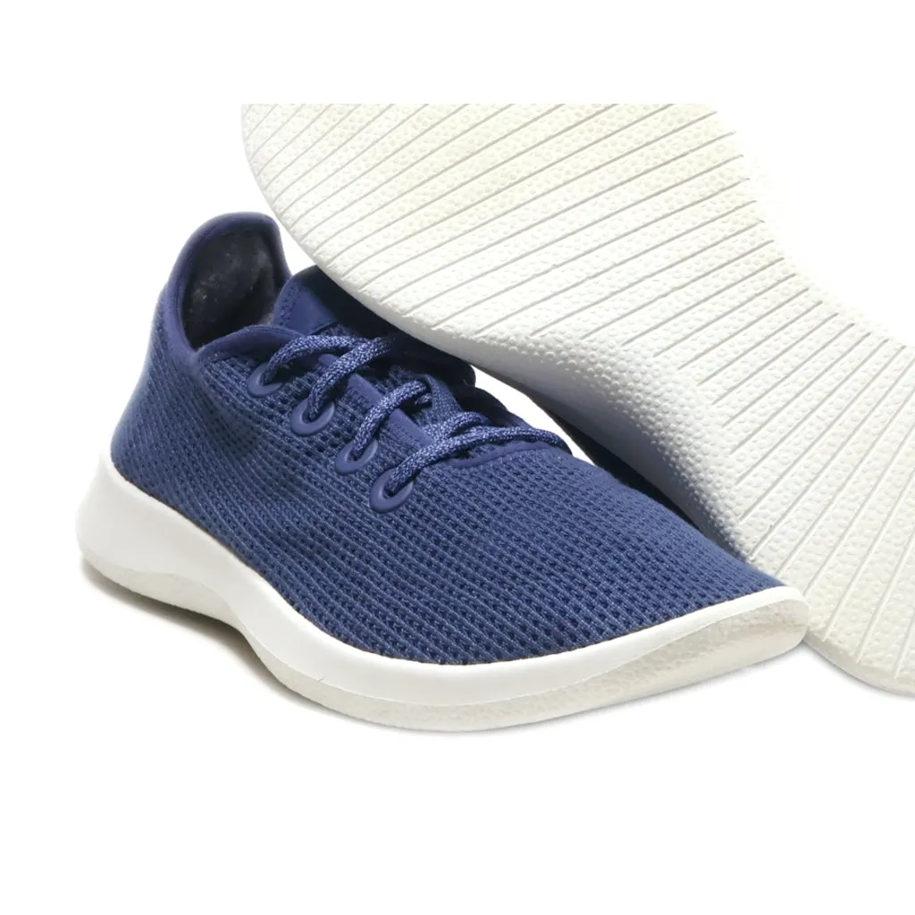 Allbirds Tree Runners Sport Shoes Fabric Blue Colour For Women