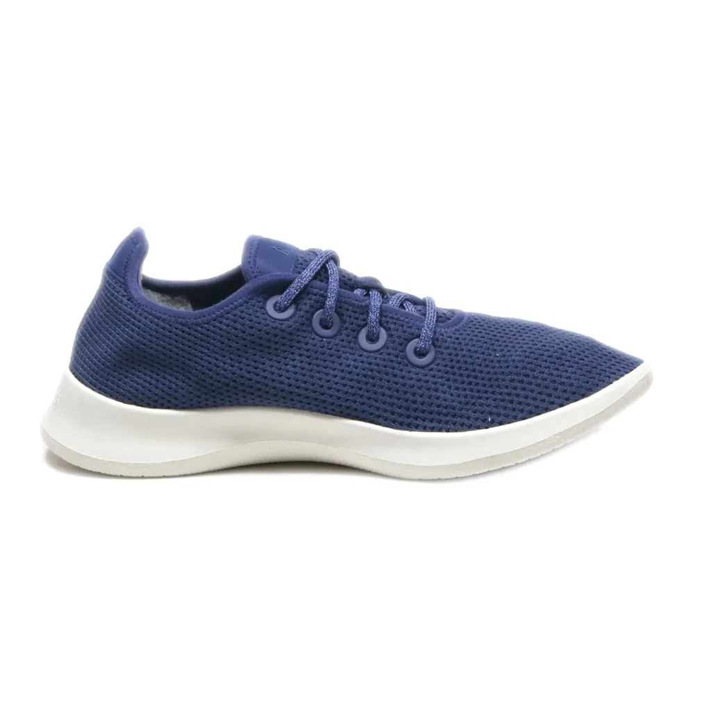 Allbirds Tree Runners Sport Shoes Fabric Blue Colour For Women
