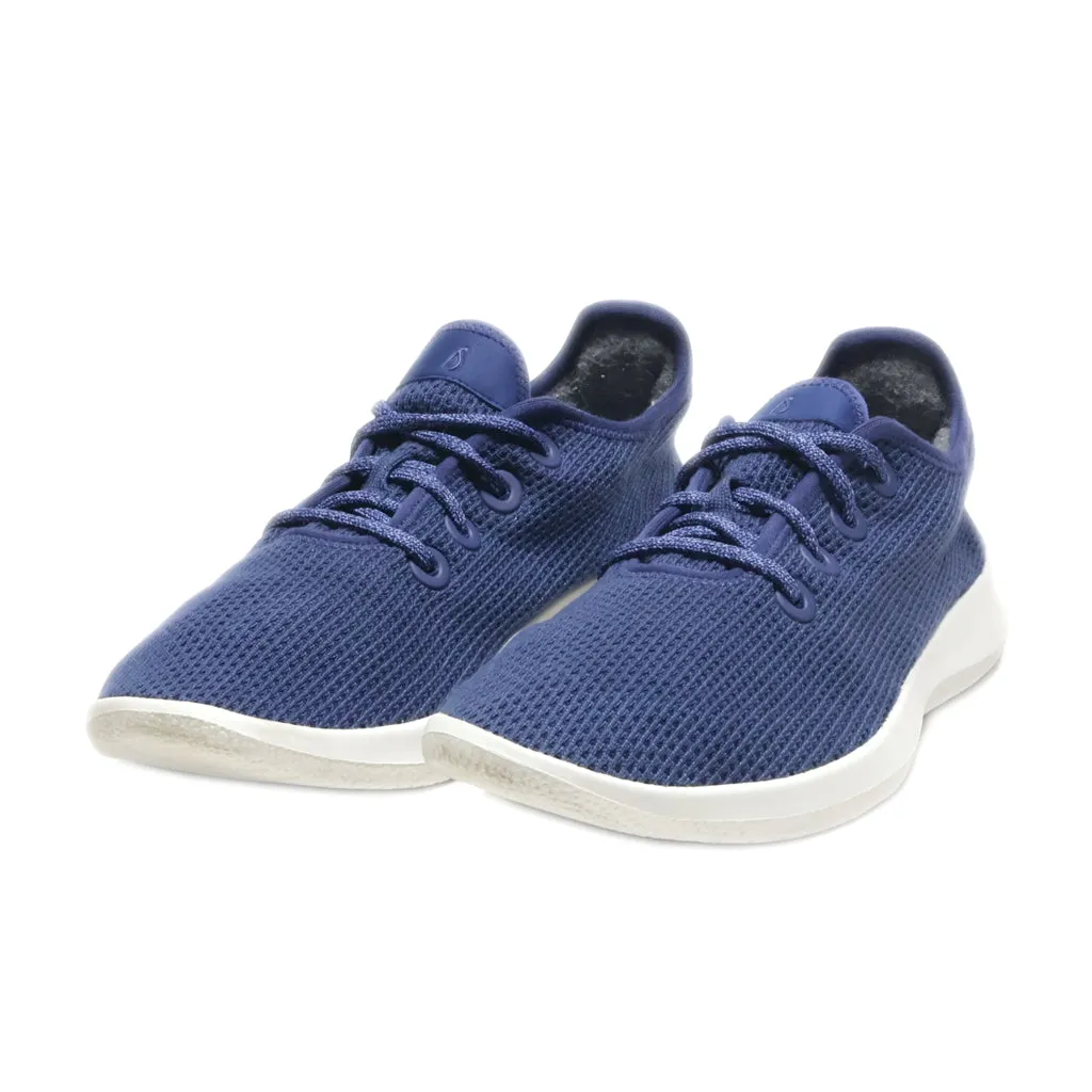 Allbirds Tree Runners Sport Shoes Fabric Blue Colour For Women
