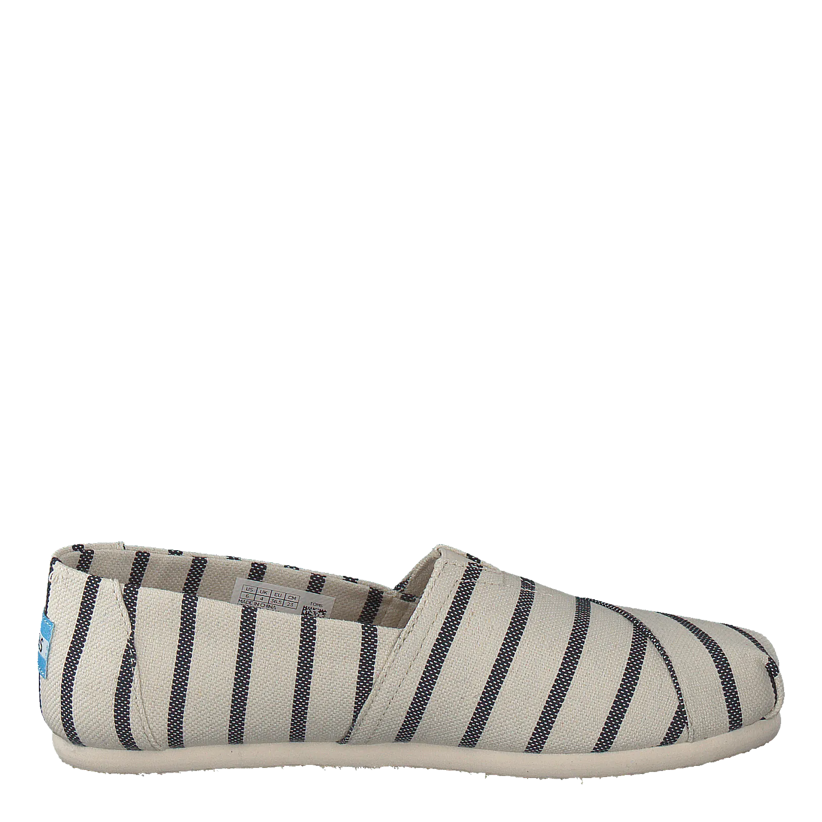 Alpargata White/navy  Riviera Stripe