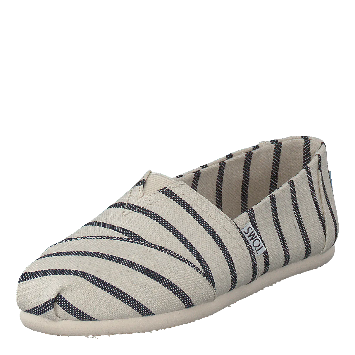 Alpargata White/navy  Riviera Stripe