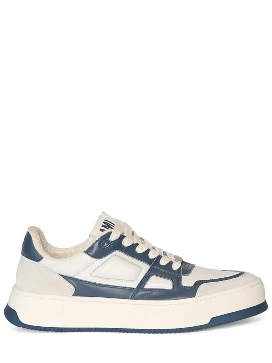 AMI Paris   New Arcade leather low top sneakers 