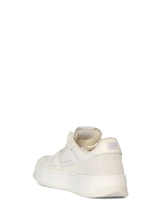 AMI Paris   New Arcade leather low top sneakers 
