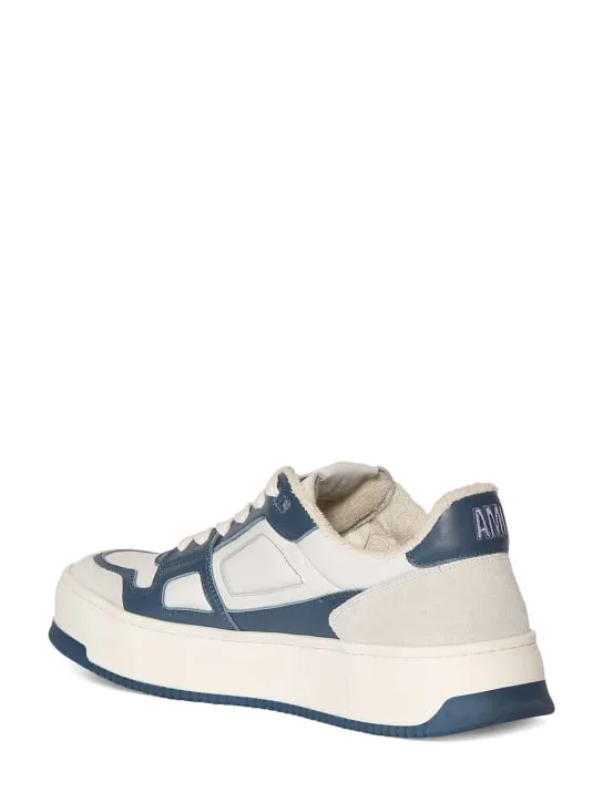 AMI Paris   New Arcade leather low top sneakers 