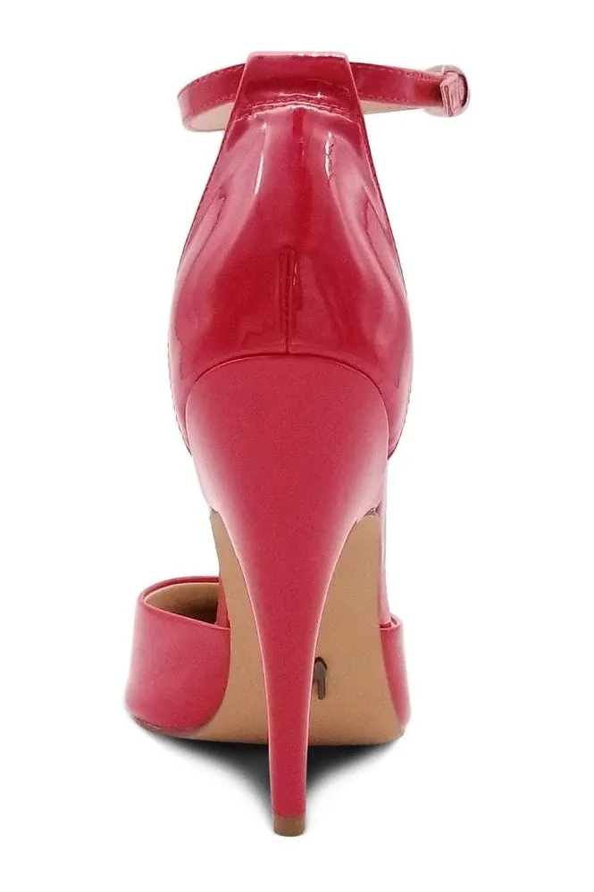 Ankle Strap D'Orsay Wide Width Pump