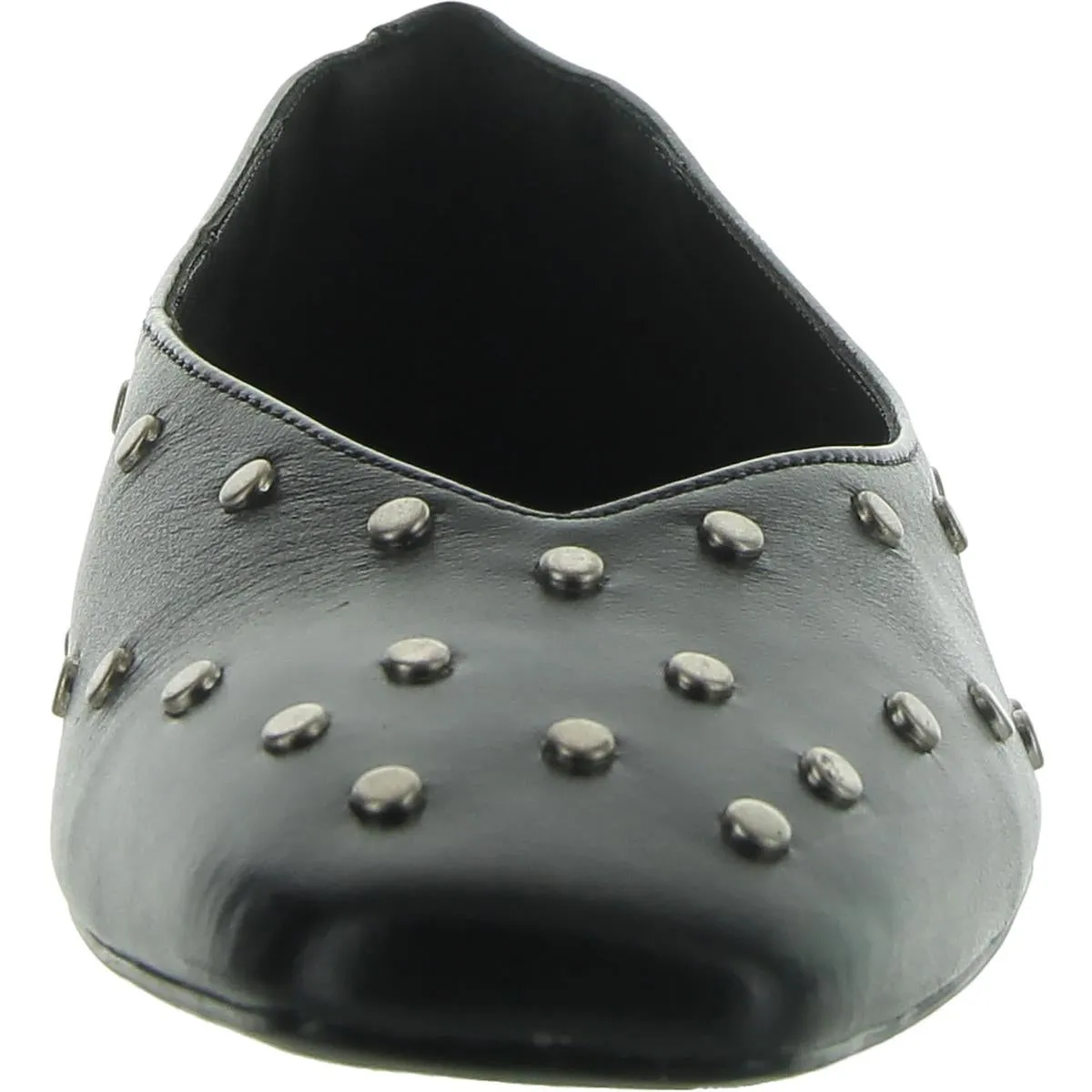 Arezzo Womens Slip On Square Toe Flat Shoes