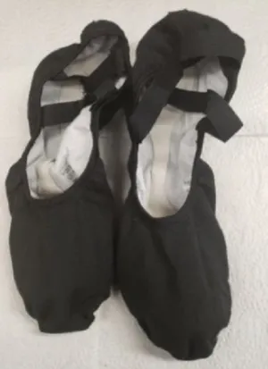 Bali -- Stretch Canvas Split Sole Ballet -- Black