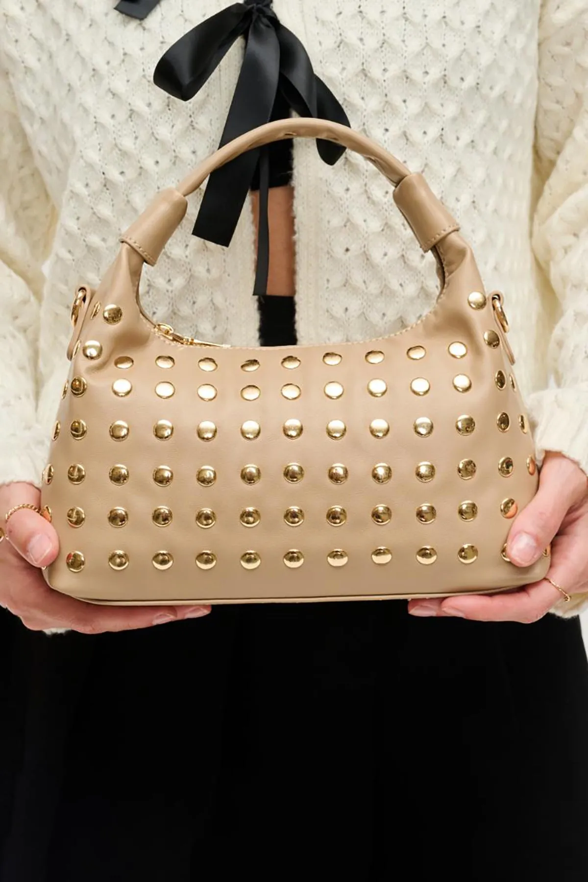 Beckette Studded Crossbody