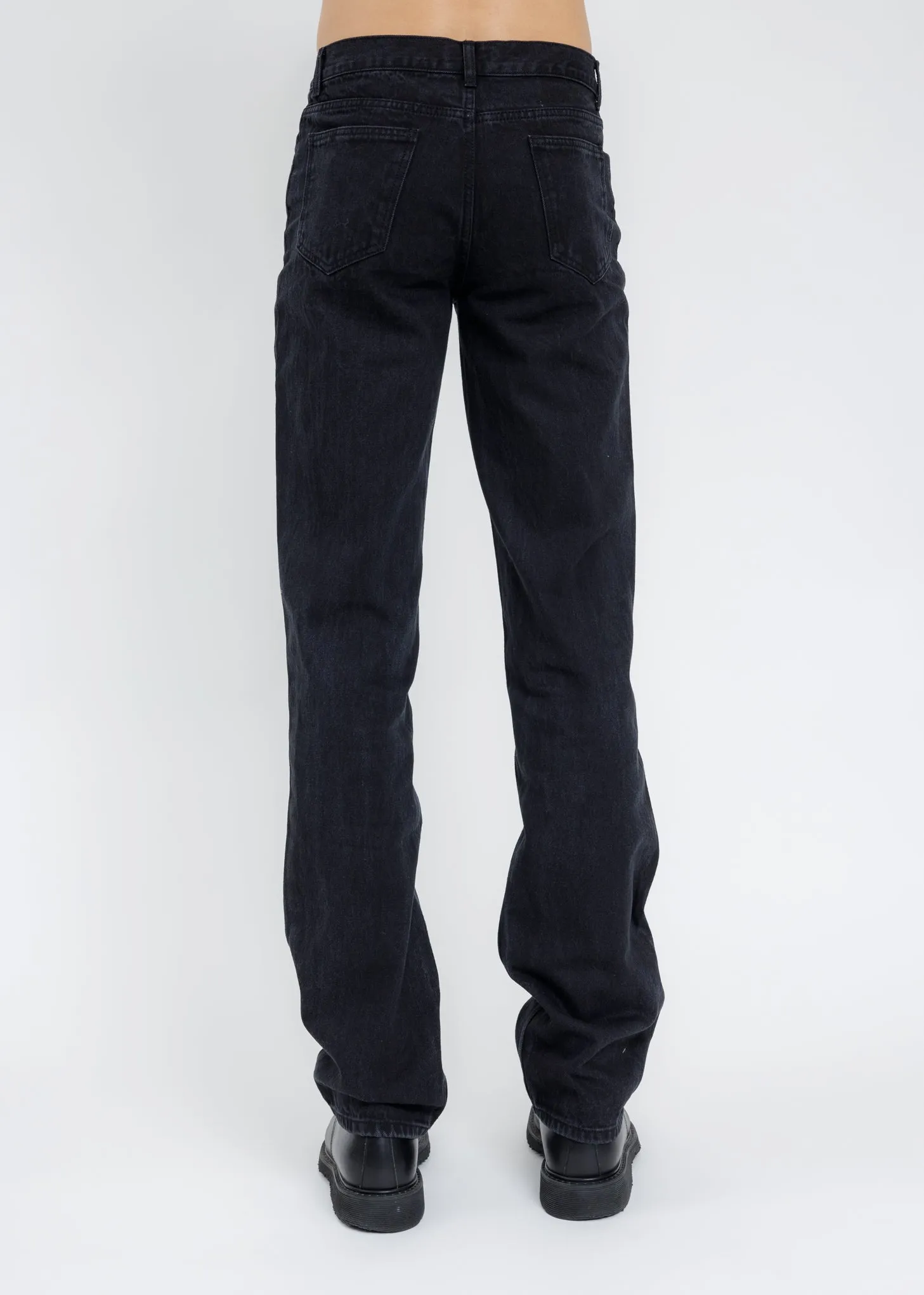 Black Stud Artwork Pants