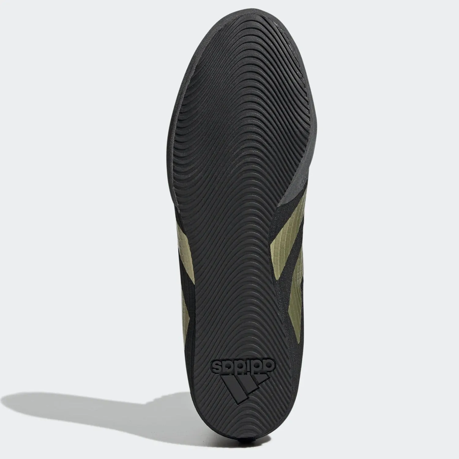 Boxschuhe ADIDAS Box Hog 4 - Schwarz/Gold