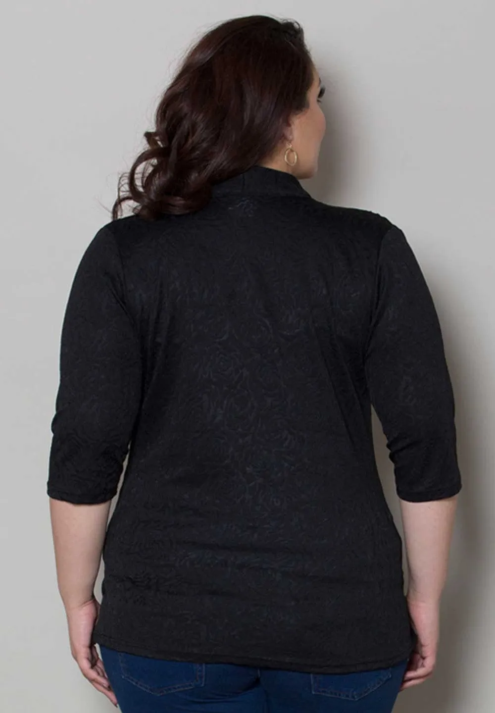 Camille Faux Wrap Top