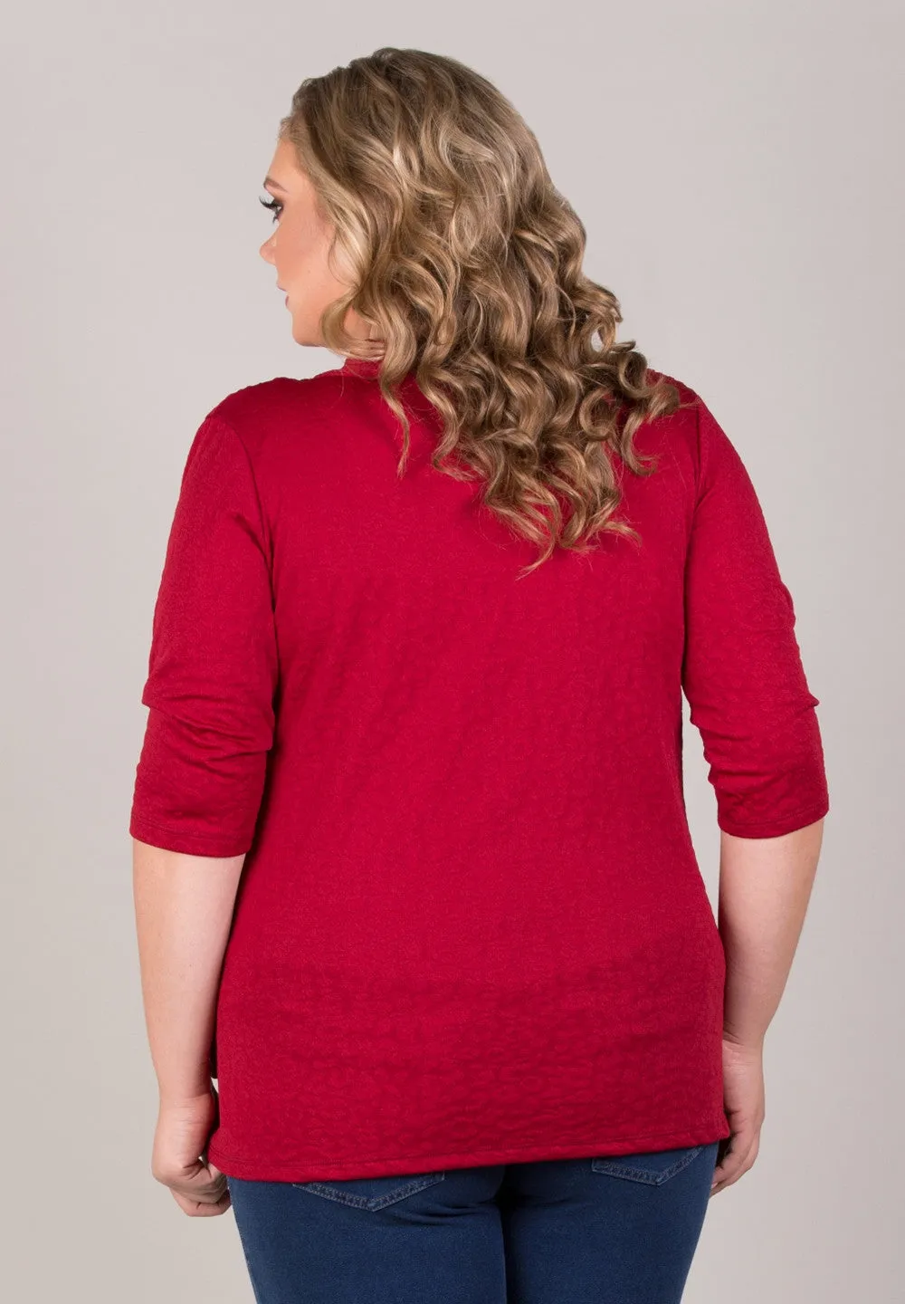 Camille Faux Wrap Top