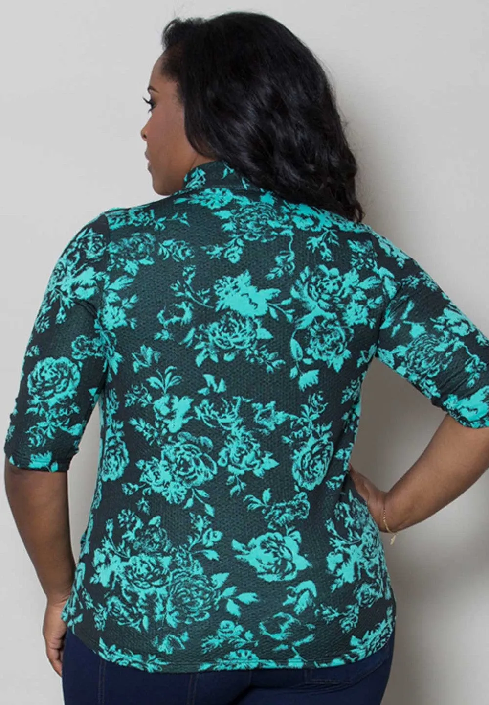 Camille Faux Wrap Top