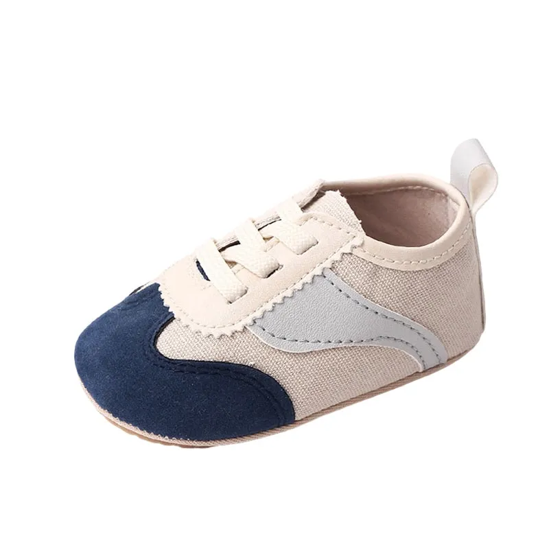 Canvas Contrast Color Shoes