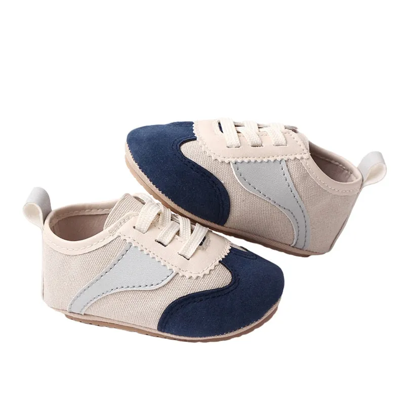 Canvas Contrast Color Shoes
