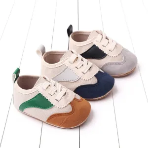 Canvas Contrast Color Shoes