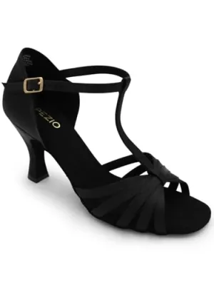 Capezio Women's Sara 2.5" Ballroom Shoe, 8 Black