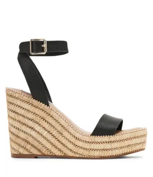 Cassie Sandal BLACK LEATHER