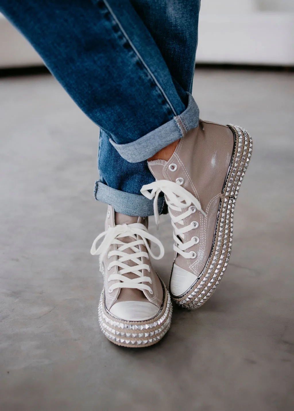 Chantel Studded Sneakers