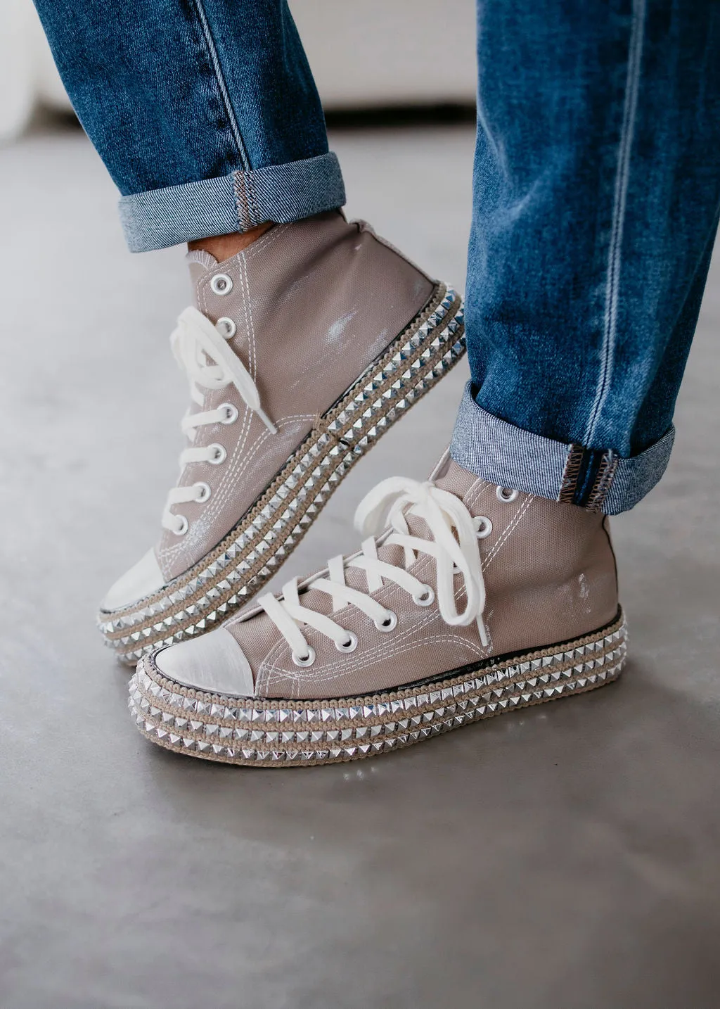 Chantel Studded Sneakers