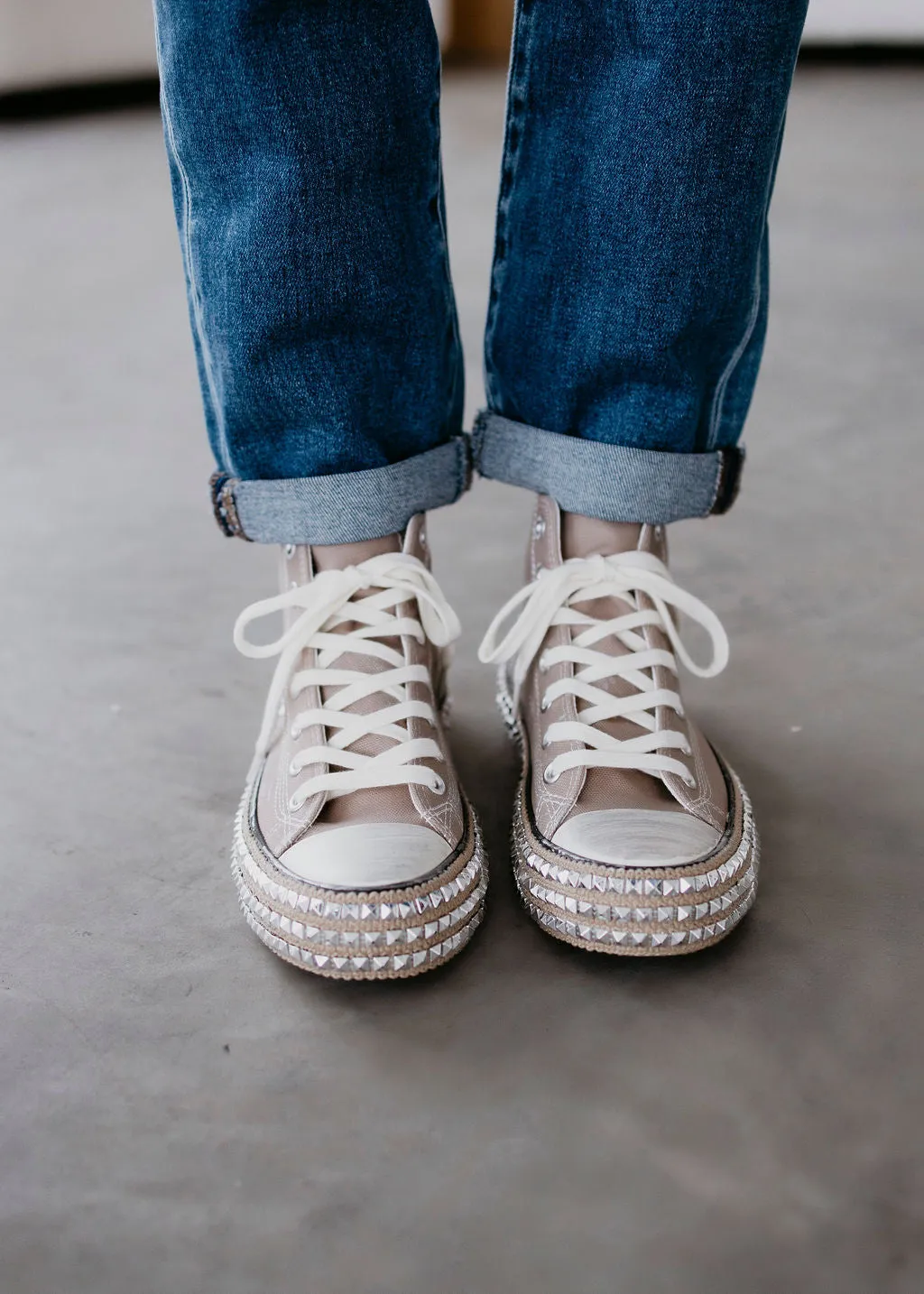 Chantel Studded Sneakers