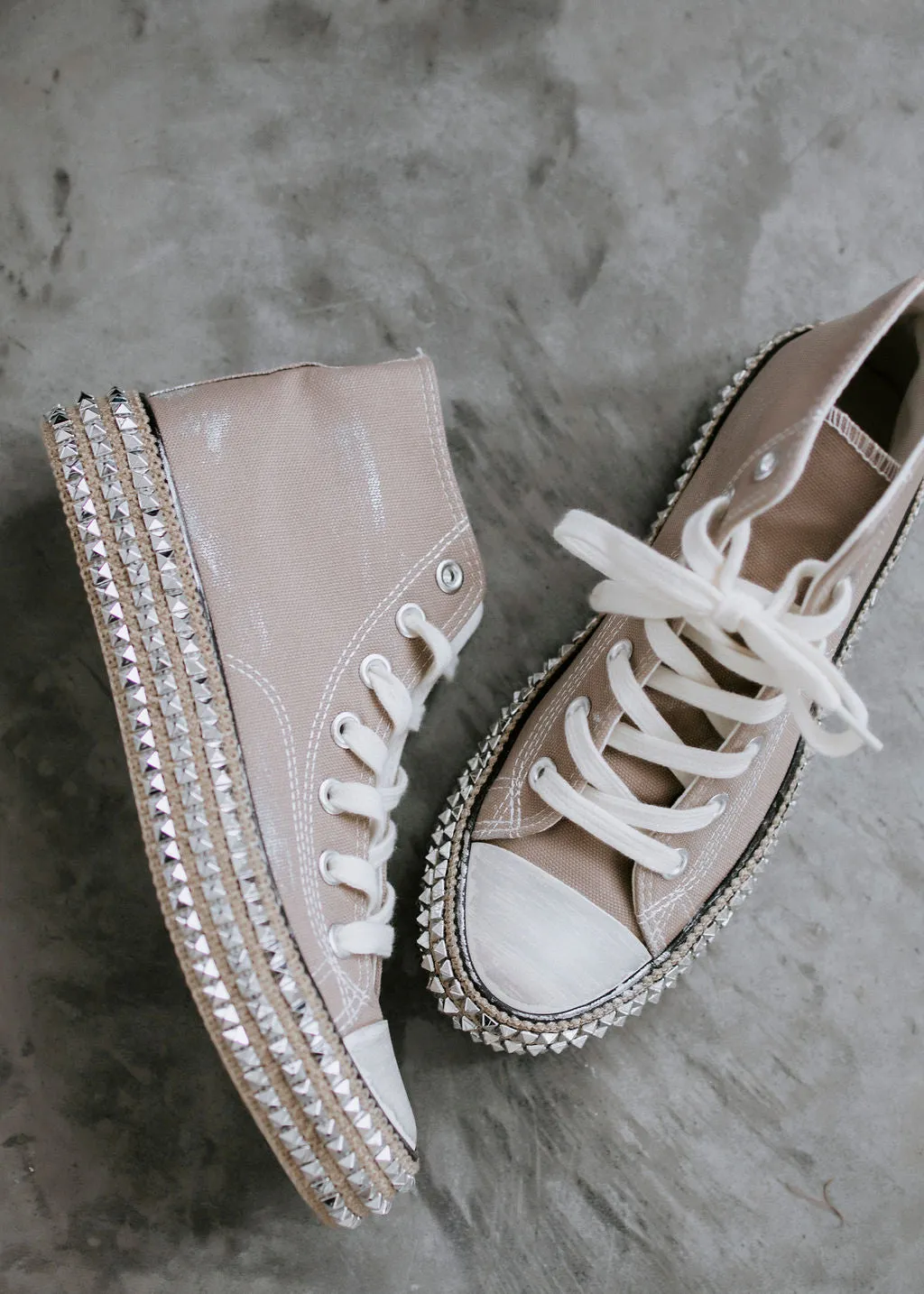 Chantel Studded Sneakers