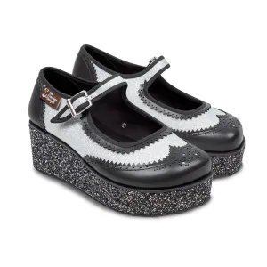 Chocolaticas® Havana Glitter Women's Mary Jane Platform From Hot Chocolate Design