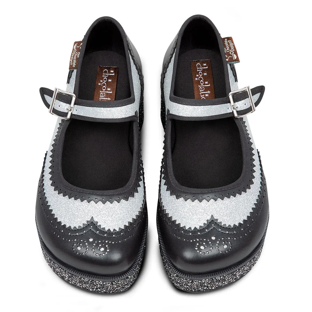 Chocolaticas® Havana Glitter Women's Mary Jane Platform From Hot Chocolate Design