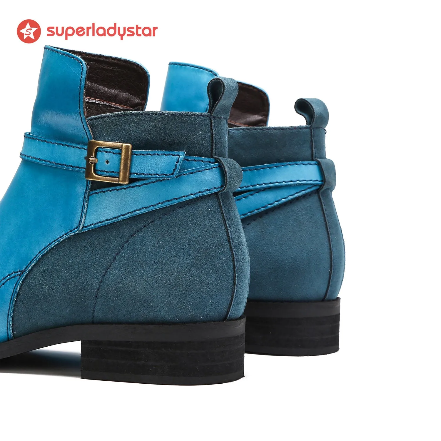 Cozy Leather Flat Boots