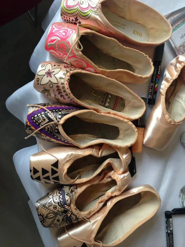 Crafting Pointe Shoes