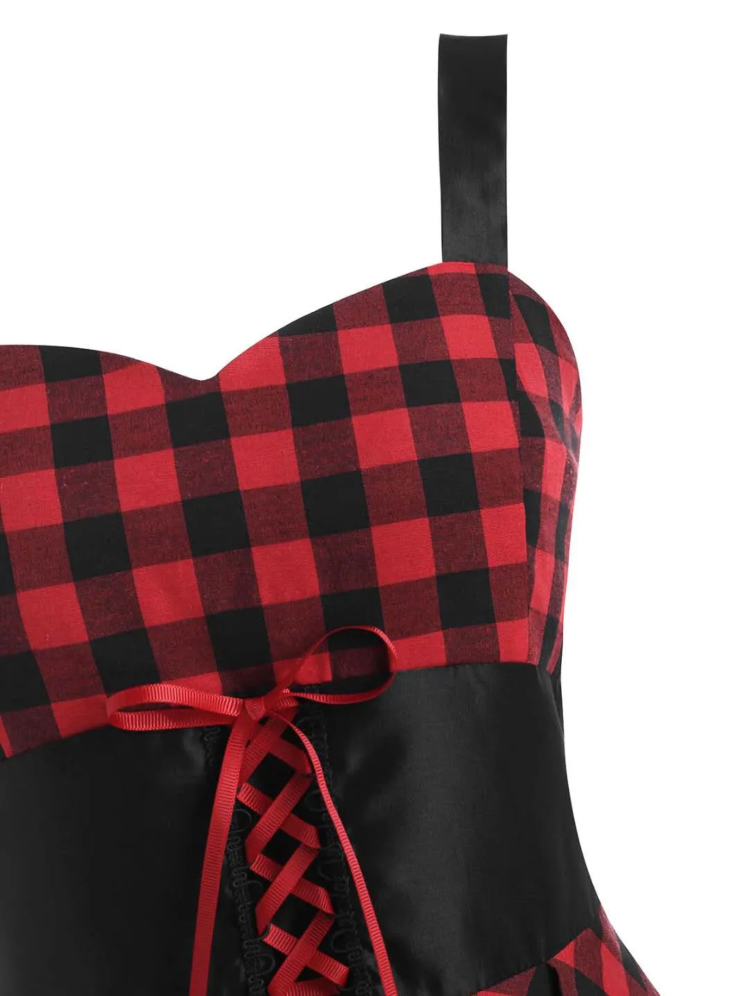 Crimson Noir Gothic Dress