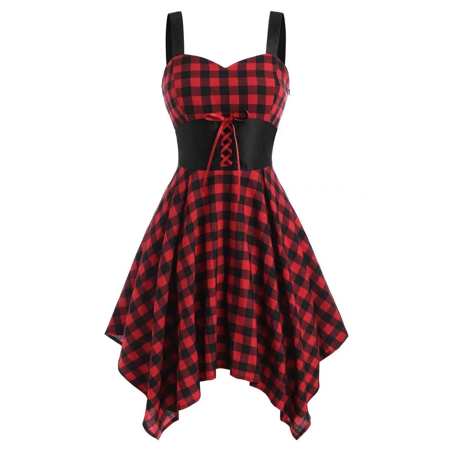 Crimson Noir Gothic Dress