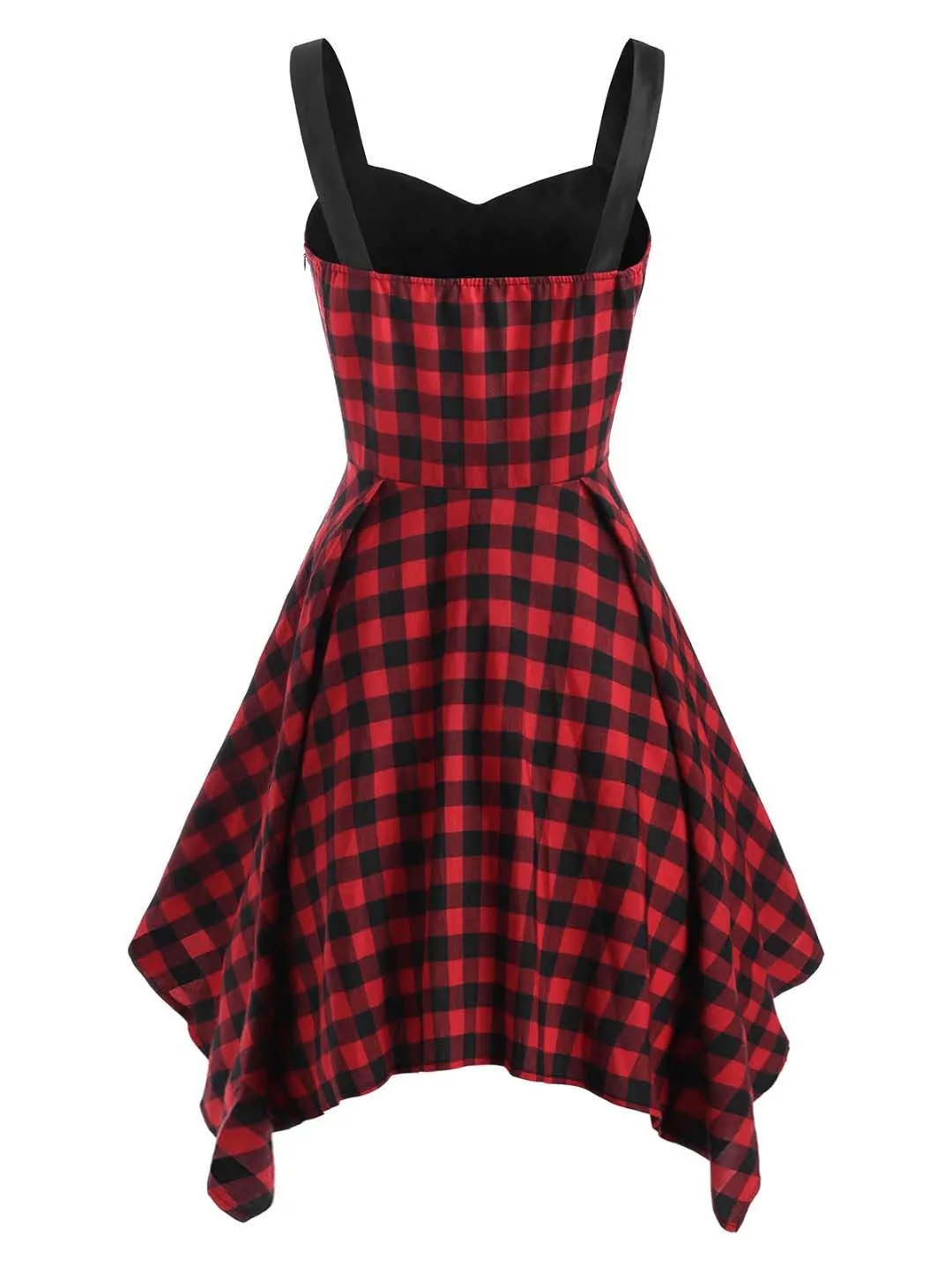 Crimson Noir Gothic Dress