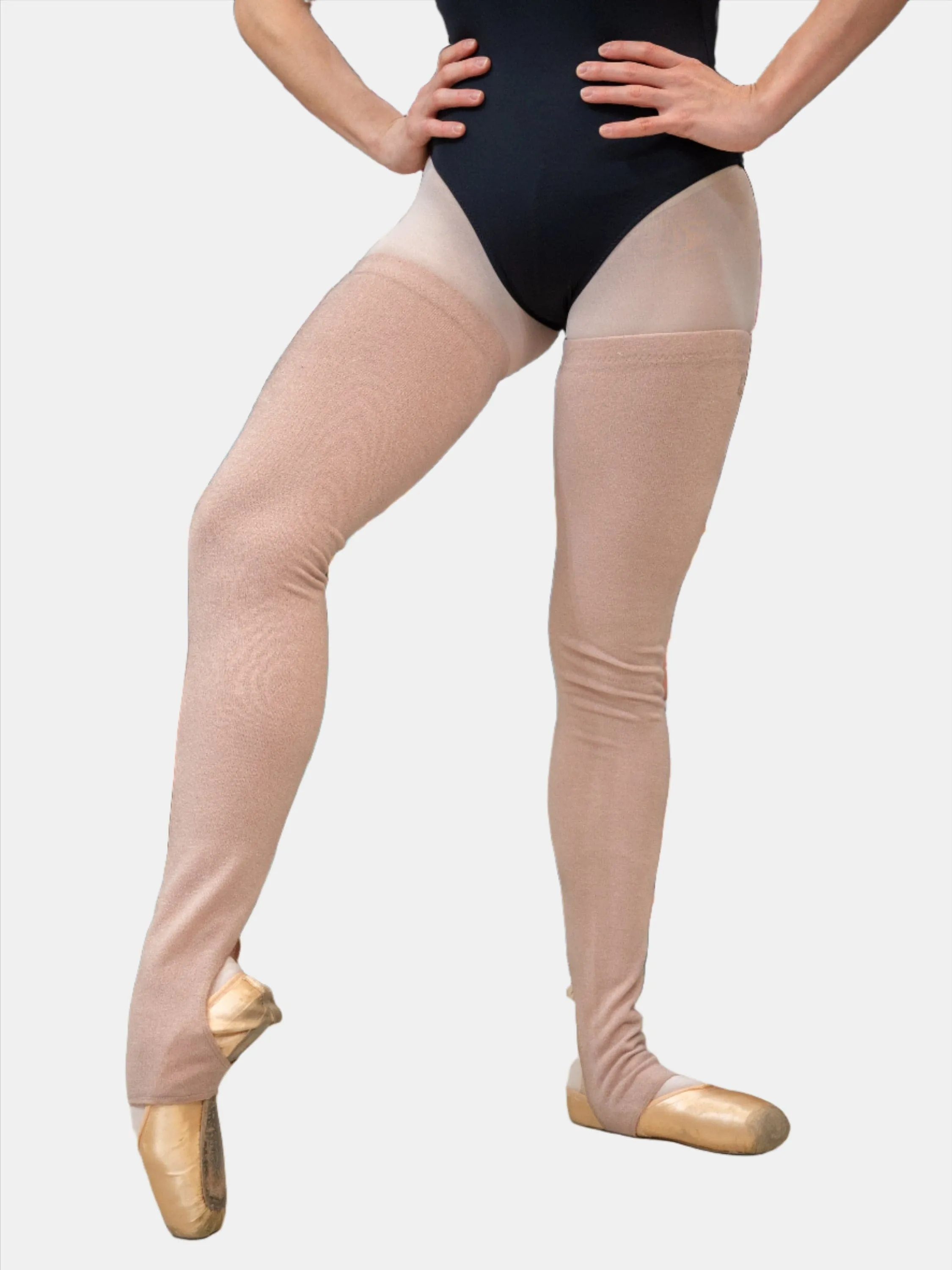 Dark Pink Long Dance Leg Warmers MP907