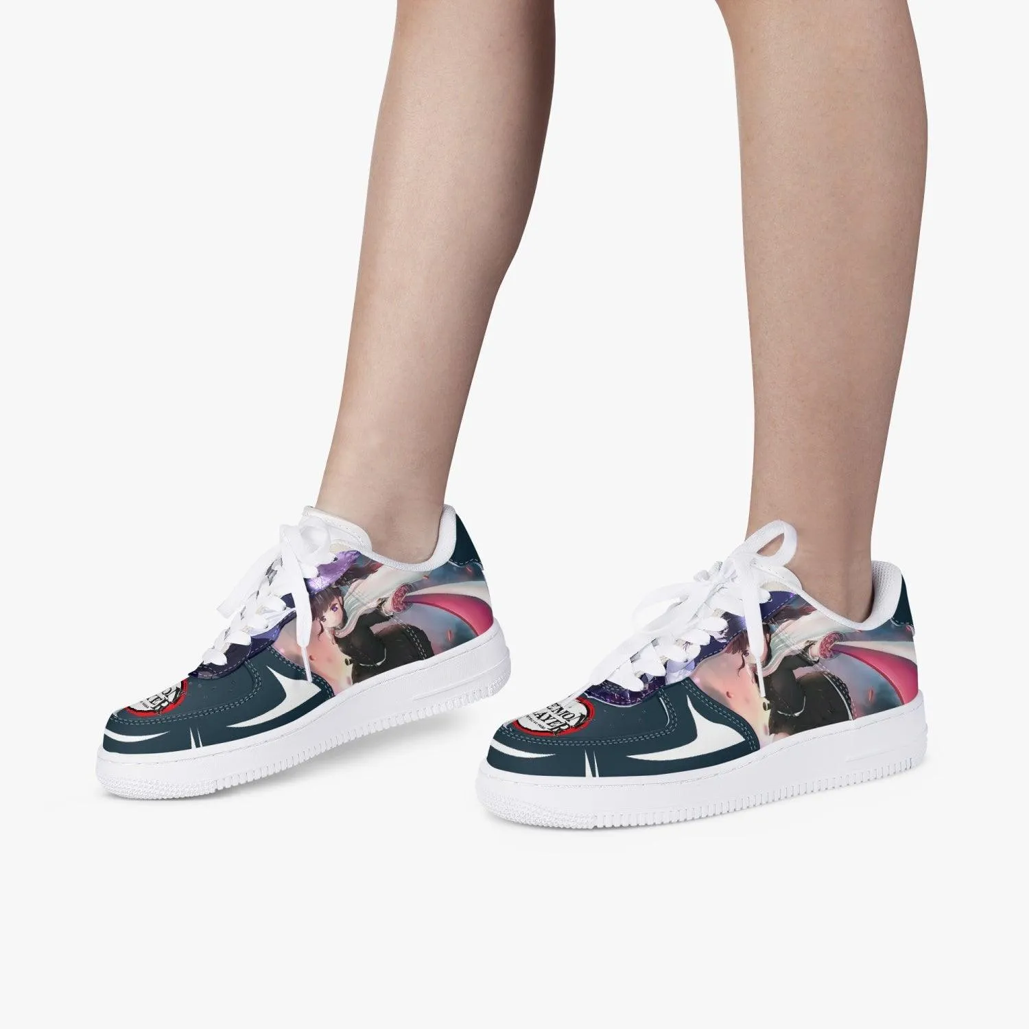 Demon Slayer Kanao Tsuyuri AF1 Anime Shoes