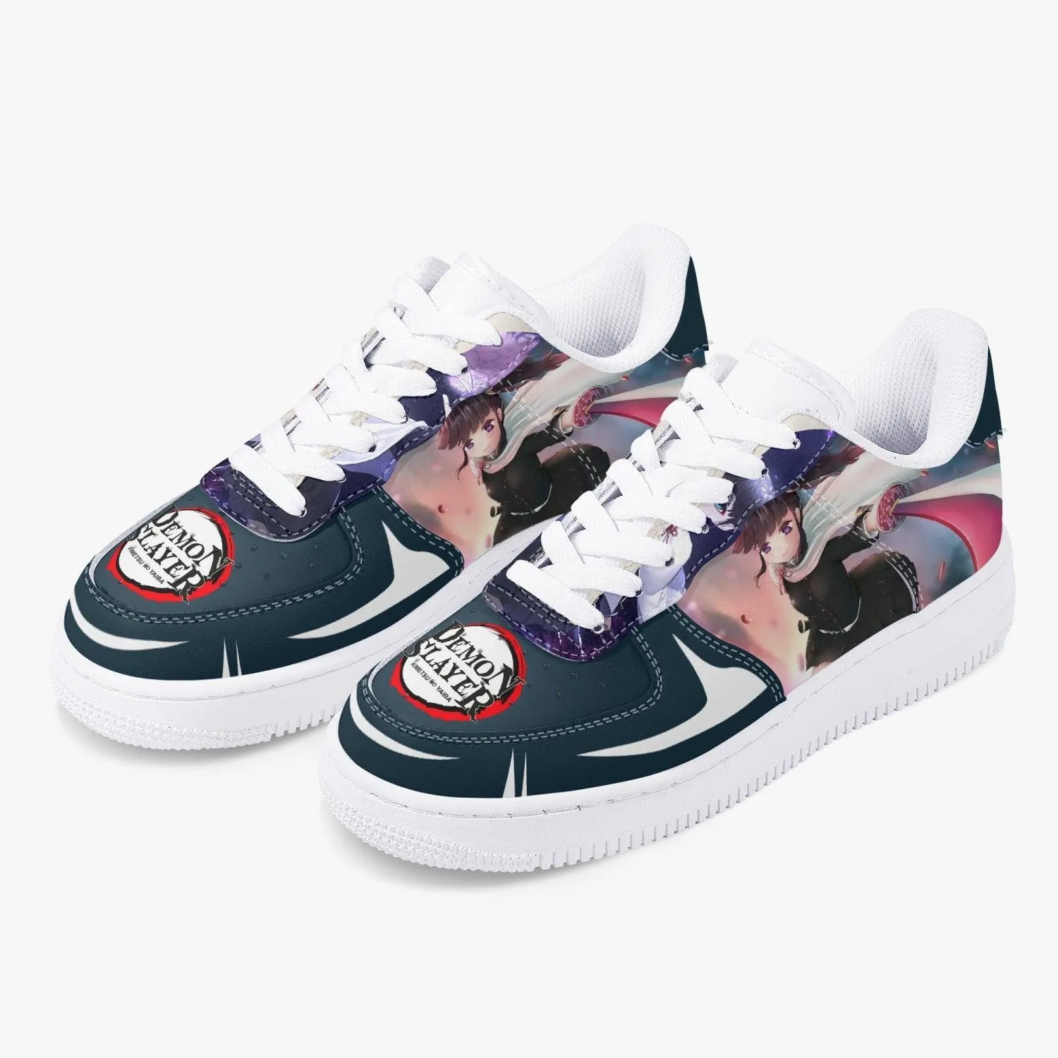 Demon Slayer Kanao Tsuyuri AF1 Anime Shoes