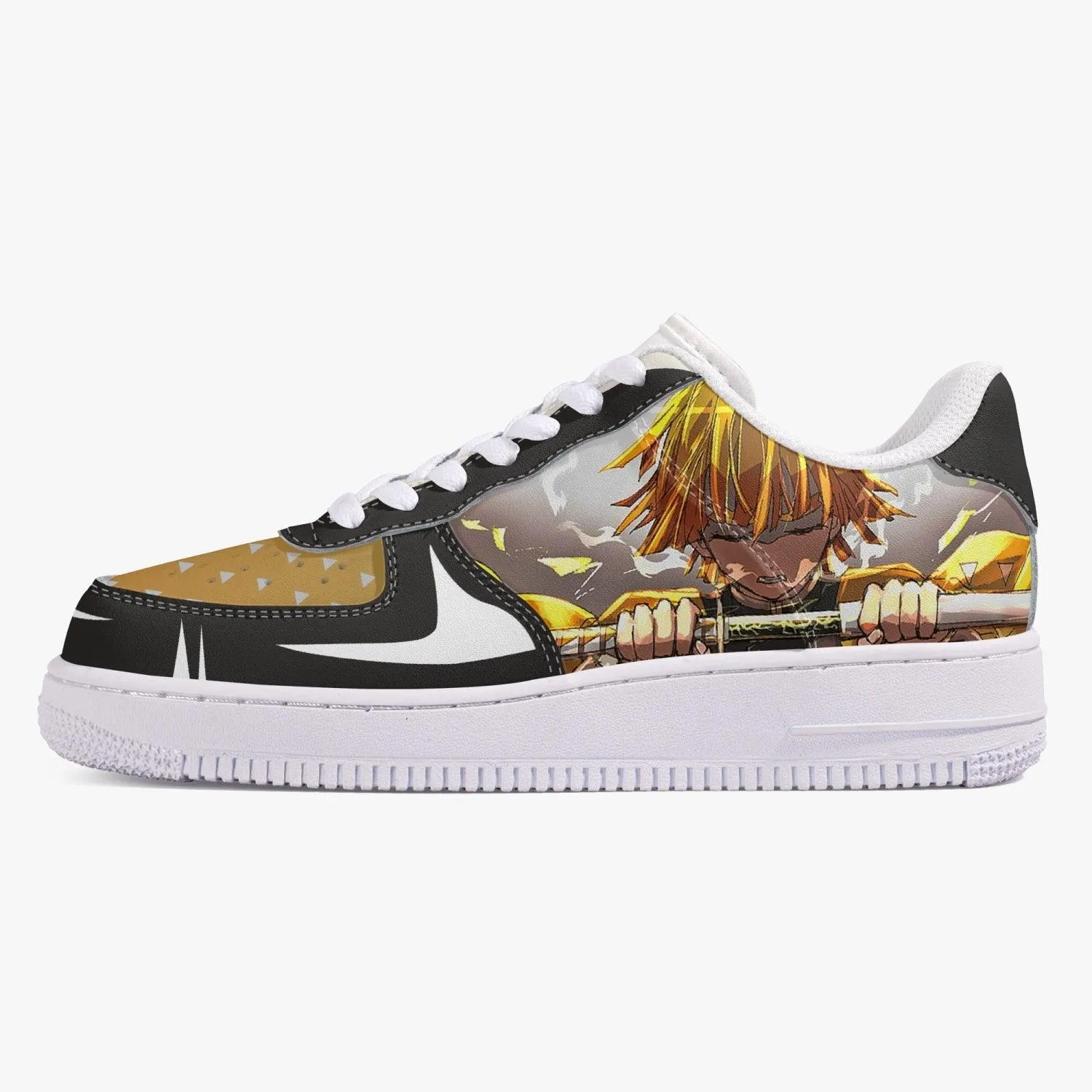 Demon Slayer Zenitsu AF1 Anime Shoes
