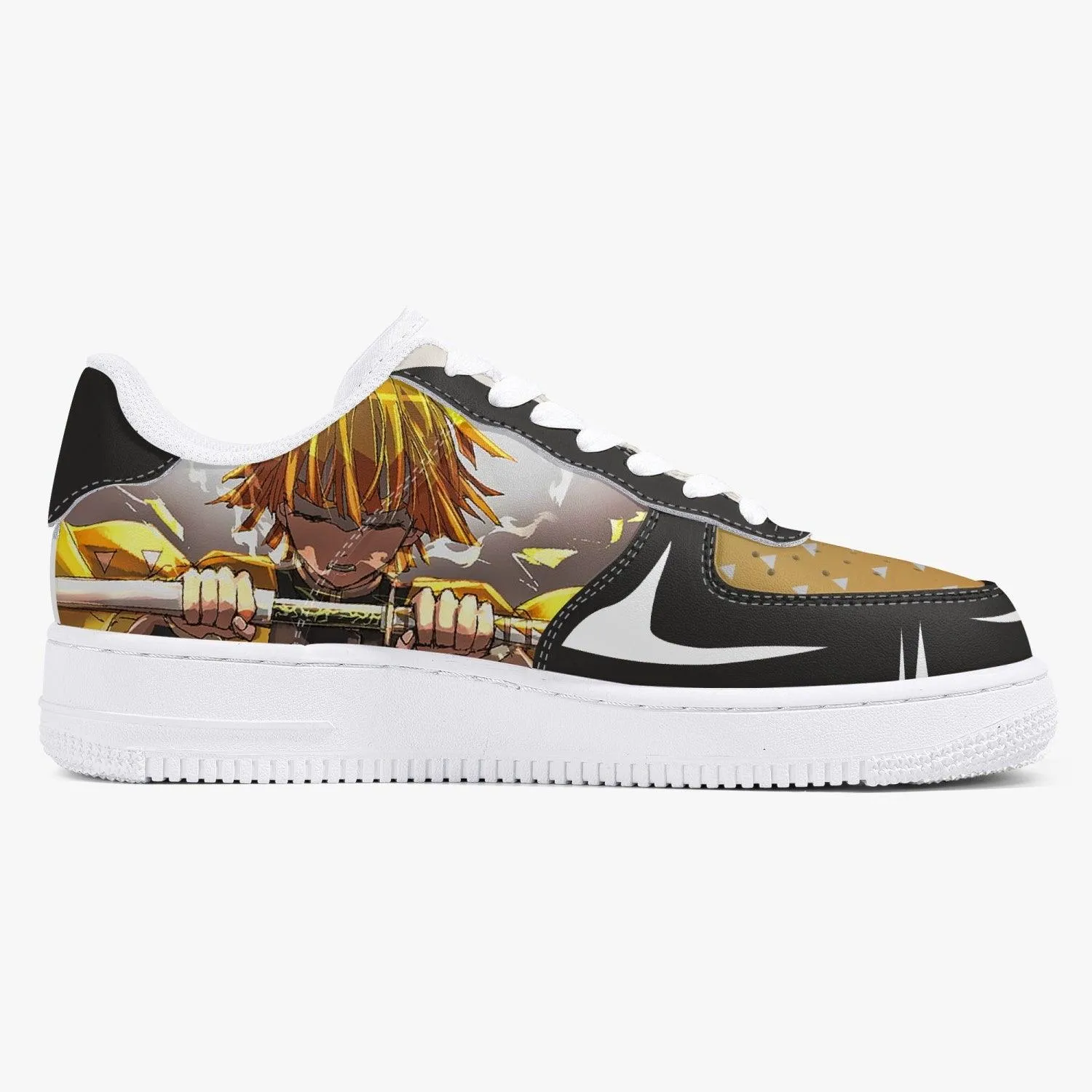 Demon Slayer Zenitsu AF1 Anime Shoes
